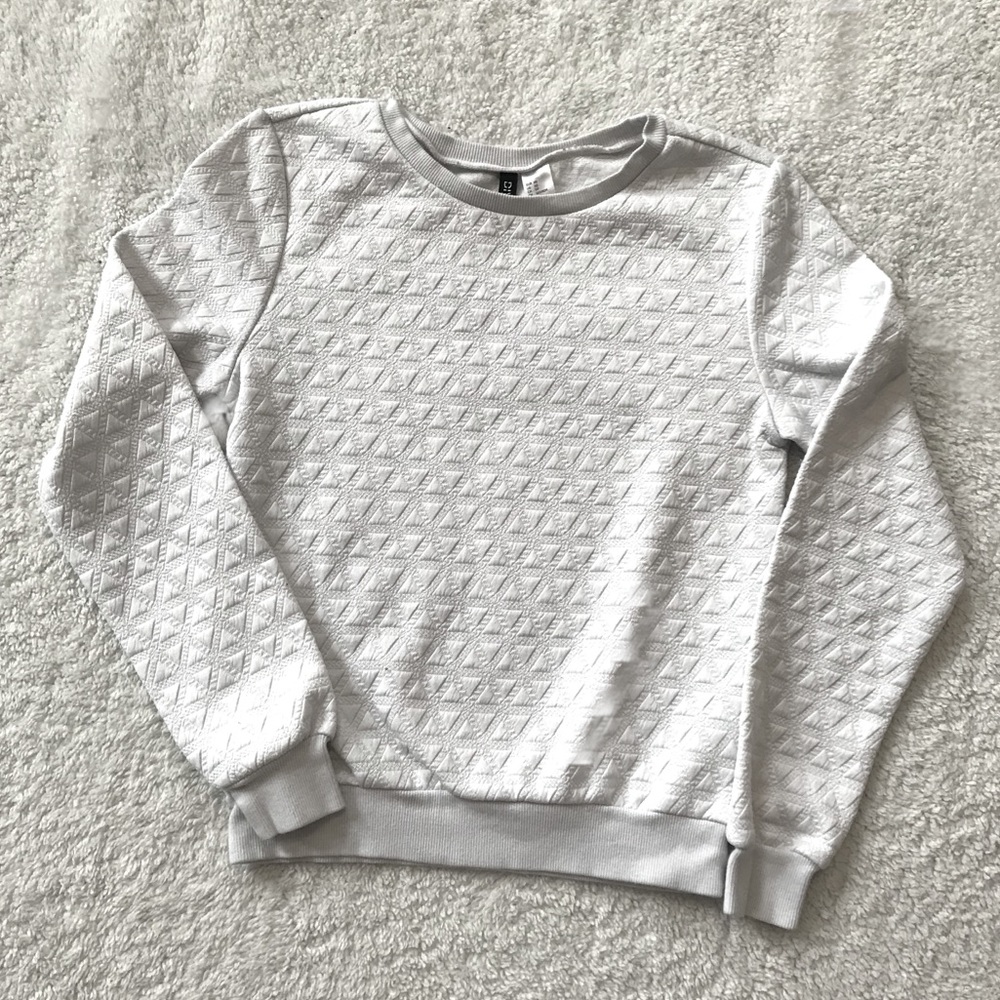 🔺 Triangle Pullover Sweatshirt Crew Neck H&M 🔻